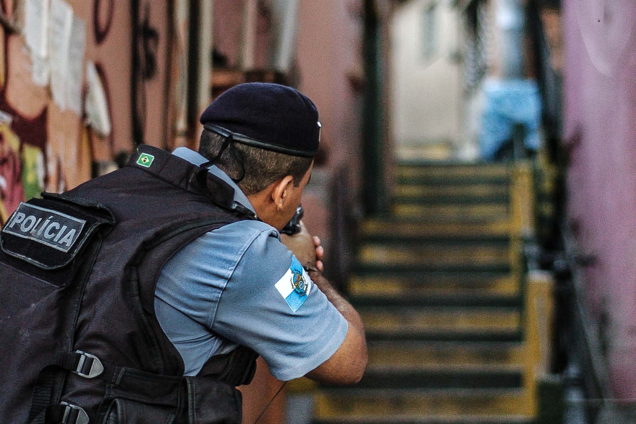 Operação da PM no Complexo do Alemão.