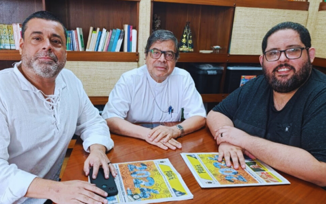 Bispo Dom Tarcísio de Caxias recebe representantes da ComCausa
