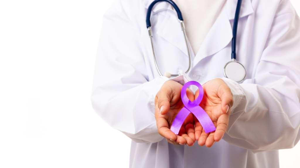 Laço roxo Lupus