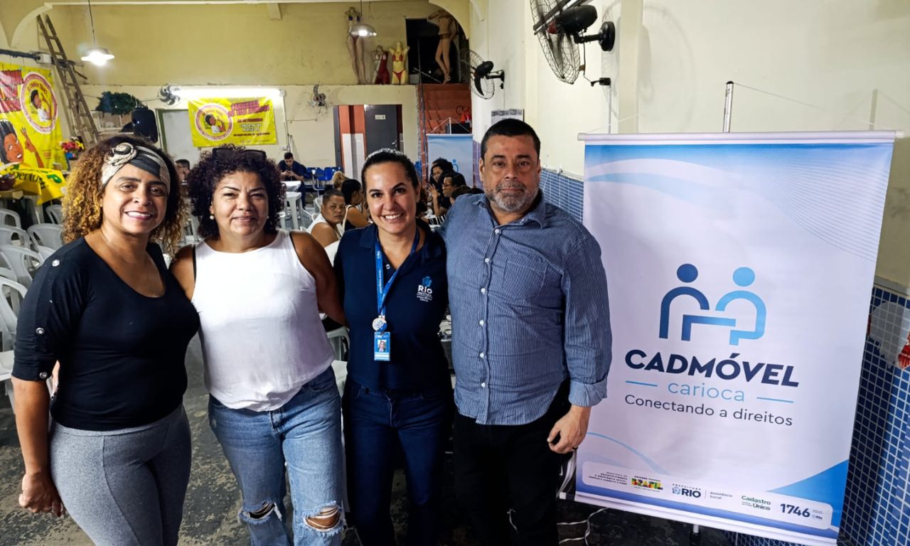 Ação do CadMóvel Carioca leva cidadania à Vila Mimosa