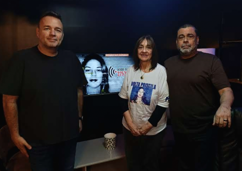 Jovita Belfort participa de podcast sobre desaparecimentos Alemão Ilimitado Adriano Dias ComCausa Maicon