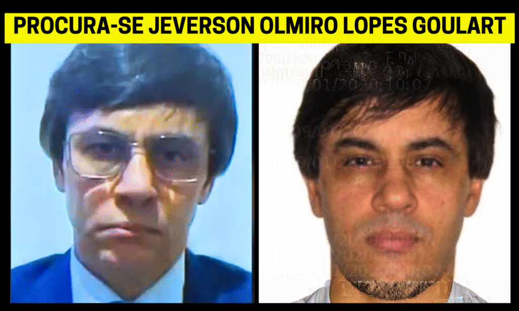 procura-se Jeverson Olmiro Lopes Goulart