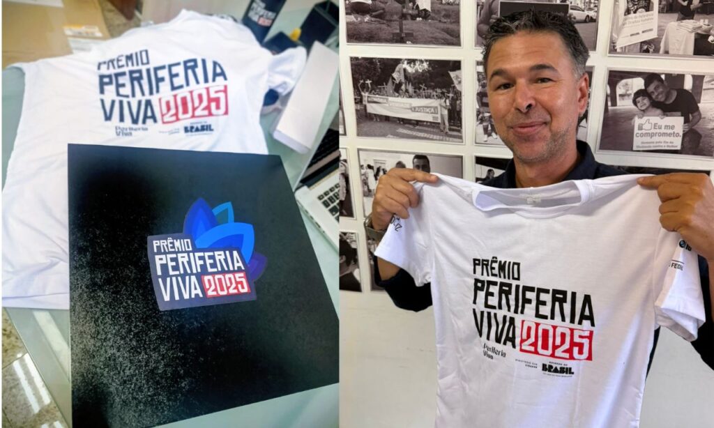 ComCausa recebe kit do Prêmio Periferia Viva e grava vídeo a pedido do Ministério das Cidades