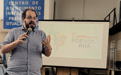 ComCausa acompanha lançamento do 1º Censo Nacional da População em Situação de Rua no Rio