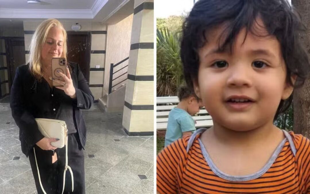 Adam foi levado ao Egito pelo pai sem a permissão da mãe, Karin Rachel Aranha Toledo, em 2022. — Foto Arquivo pessoal