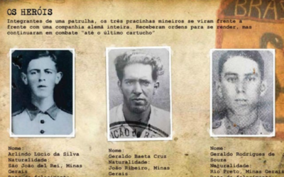 Os três Cobras Fumantes de Montese