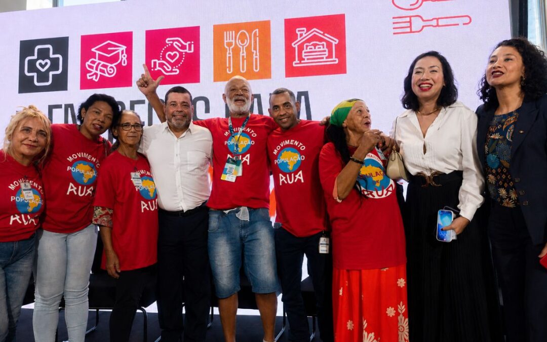 Governo Federal apresenta entregas para a população em situação de rua em agenda no Ministério da Justiça